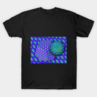 trippy op-art T-Shirt